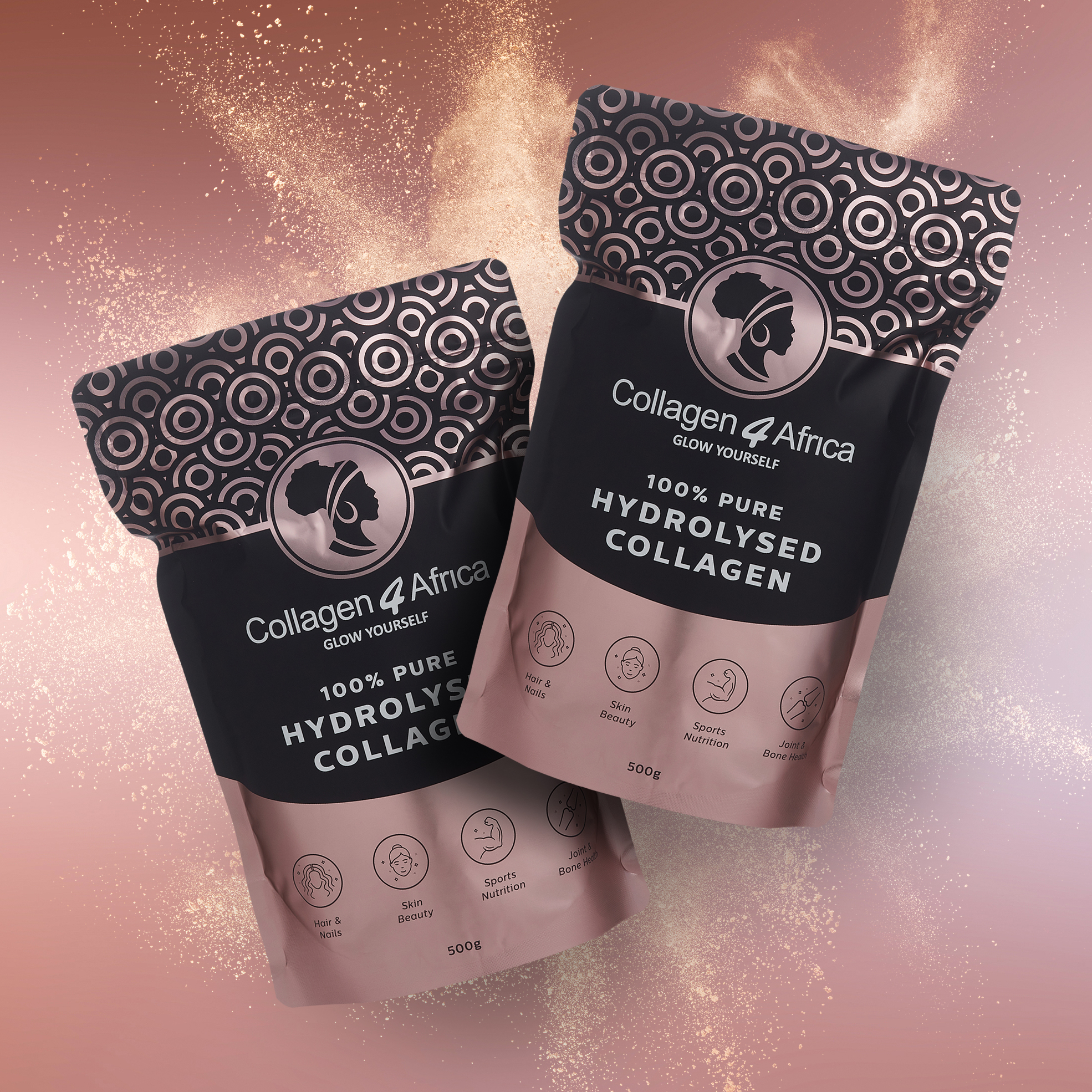 500g 100% Pure Bovine Collagens