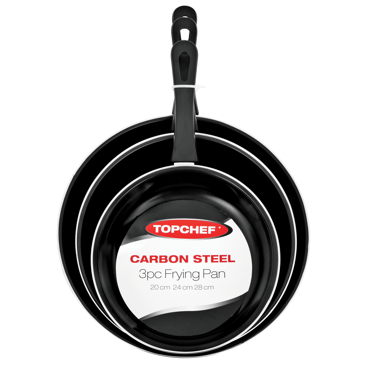 Top Chef 3-Piece Basic Frying Pans — R199 on OneDayOnly (was R300)