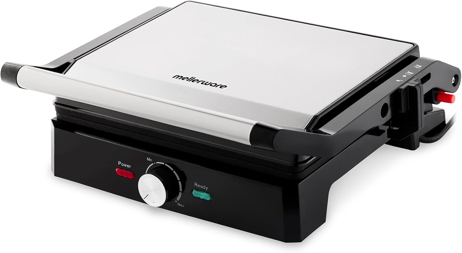 2200W 4-Slice Grande Non-Stick Panini Press (Model: 28560B)