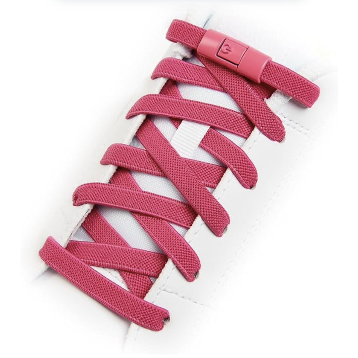 2x No-Tie Elastic Shoelaces with Clip Buckles