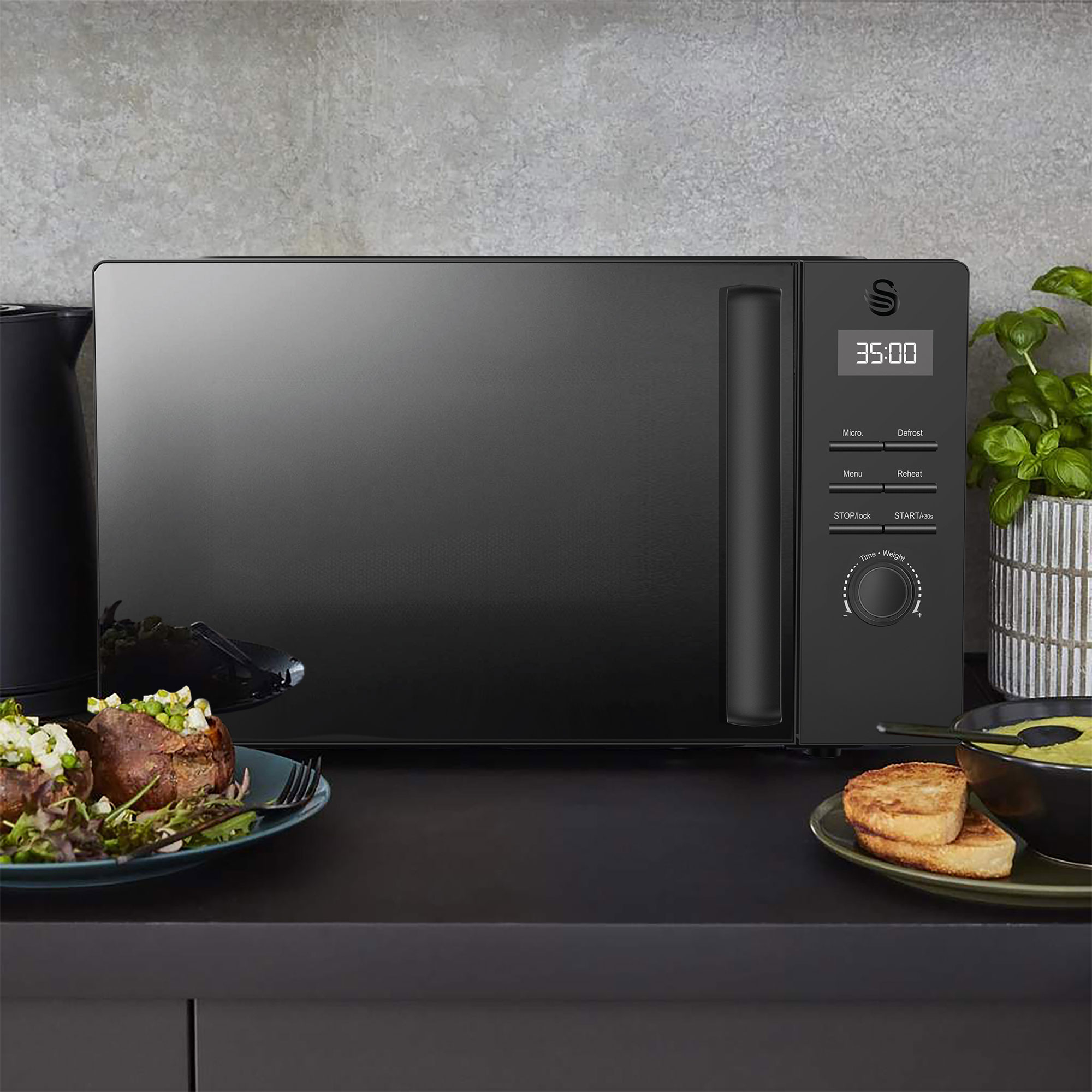 30L Stealth Digital Microwave Oven (Model: SMW30NEB)