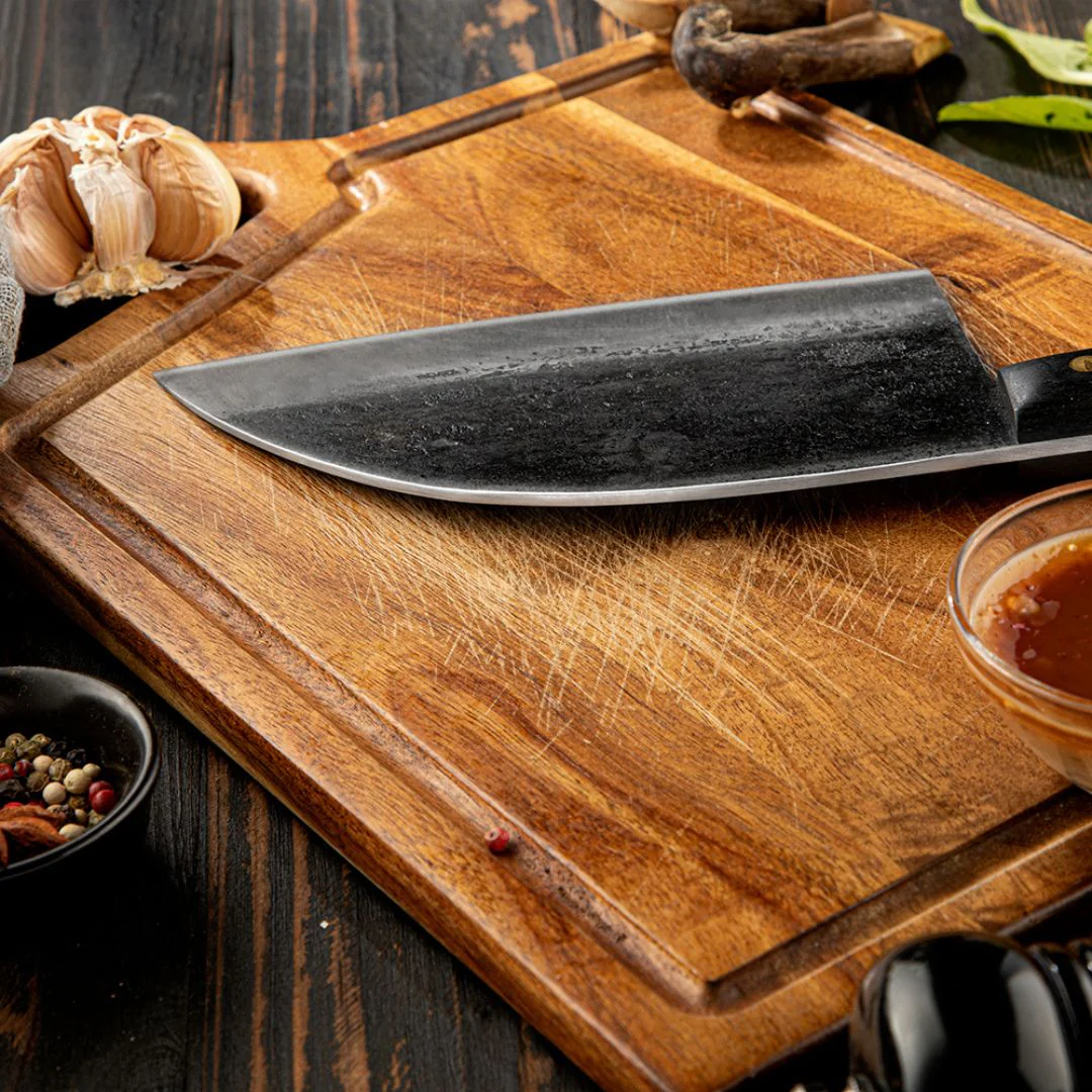 40% off on Butcher Cleaver With Sheath | OneDayOnly