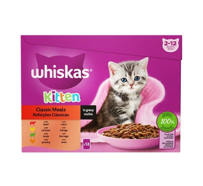 Kitten Classic Meals in Gravy