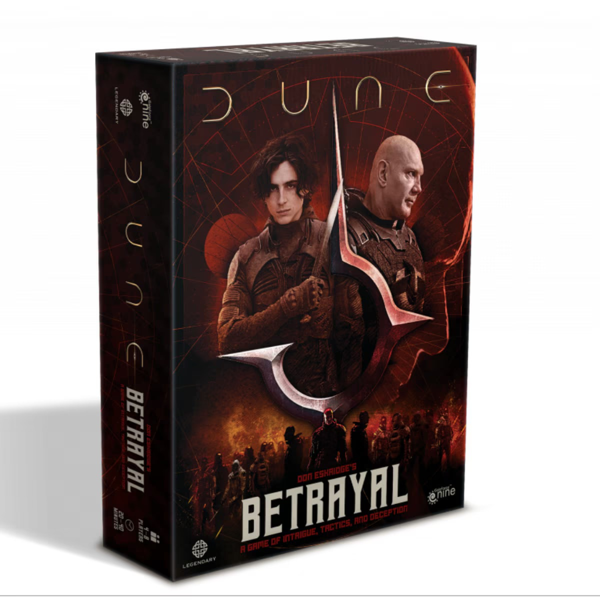 Betrayal Tactical Social-Deduction Board Game