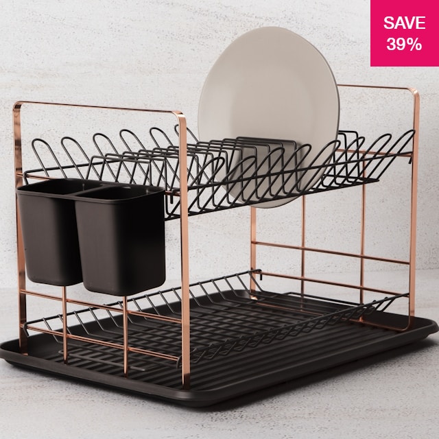 39% off on 48cm Stylish PP Dish Rack | OneDayOnly