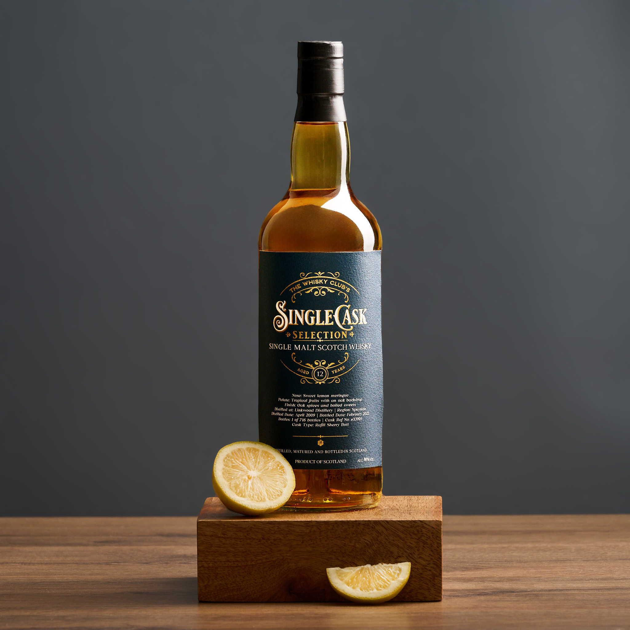 750ml 12 Year Old Single Malt Scotch Whisky