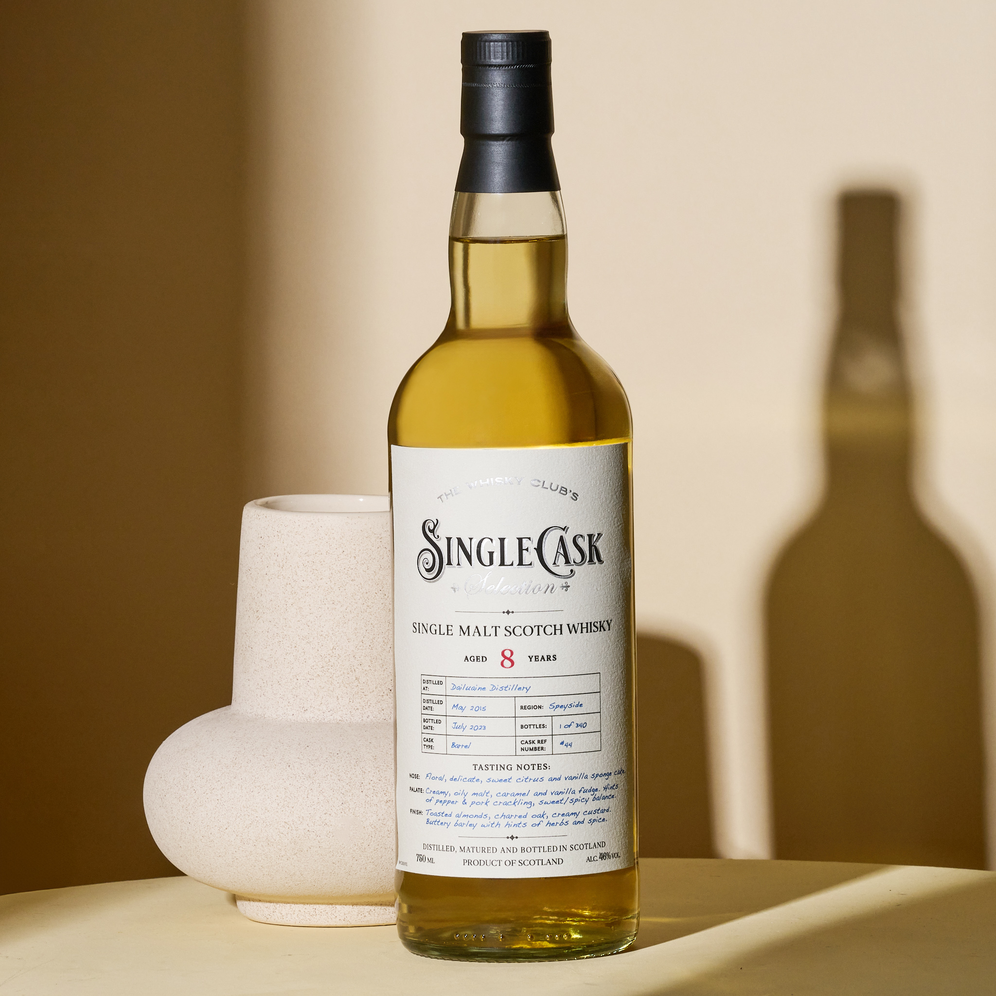 750ml 2015 8 Year Old Single Cask Whisky
