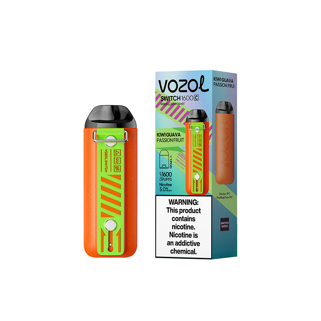 Switch 1600 Puff Vape with 10x Flavoured Pods