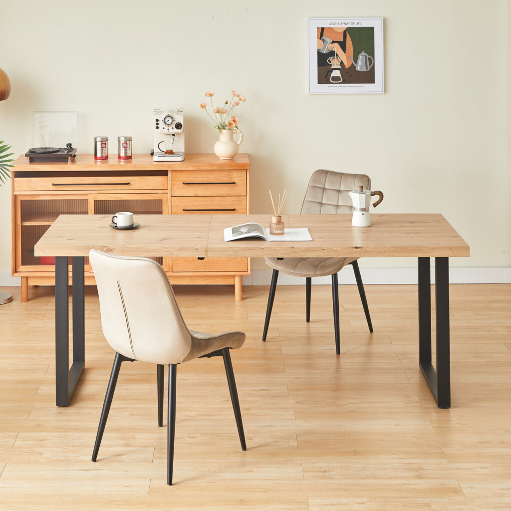 INAVANCE ワンズテーブル Thearth ones table 25% off on Solid Wood Adjustable Dining Table | OneDayOnly