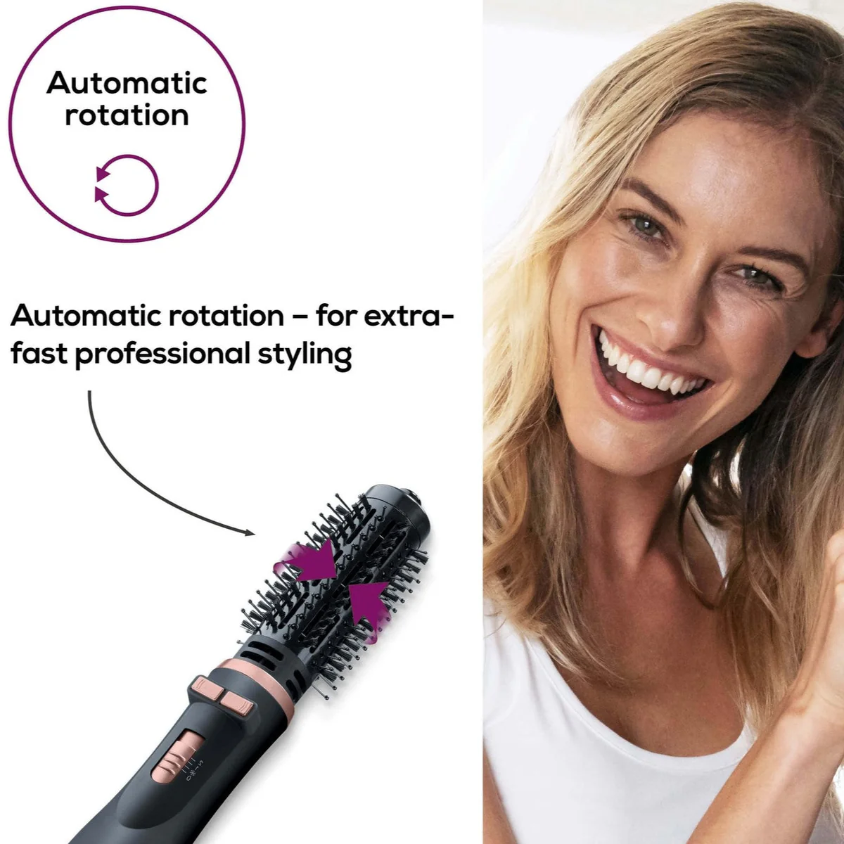Beurer Hot Air Rotating Brush Beurer HC 45 Ocean 2-in-1 Volumising