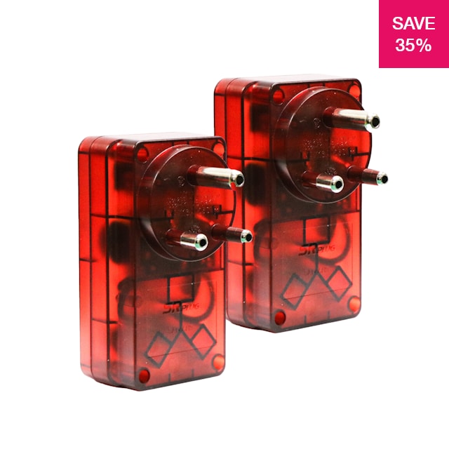 35% off on 2x High Surge Safe Plug Protectors | OneDayOnly