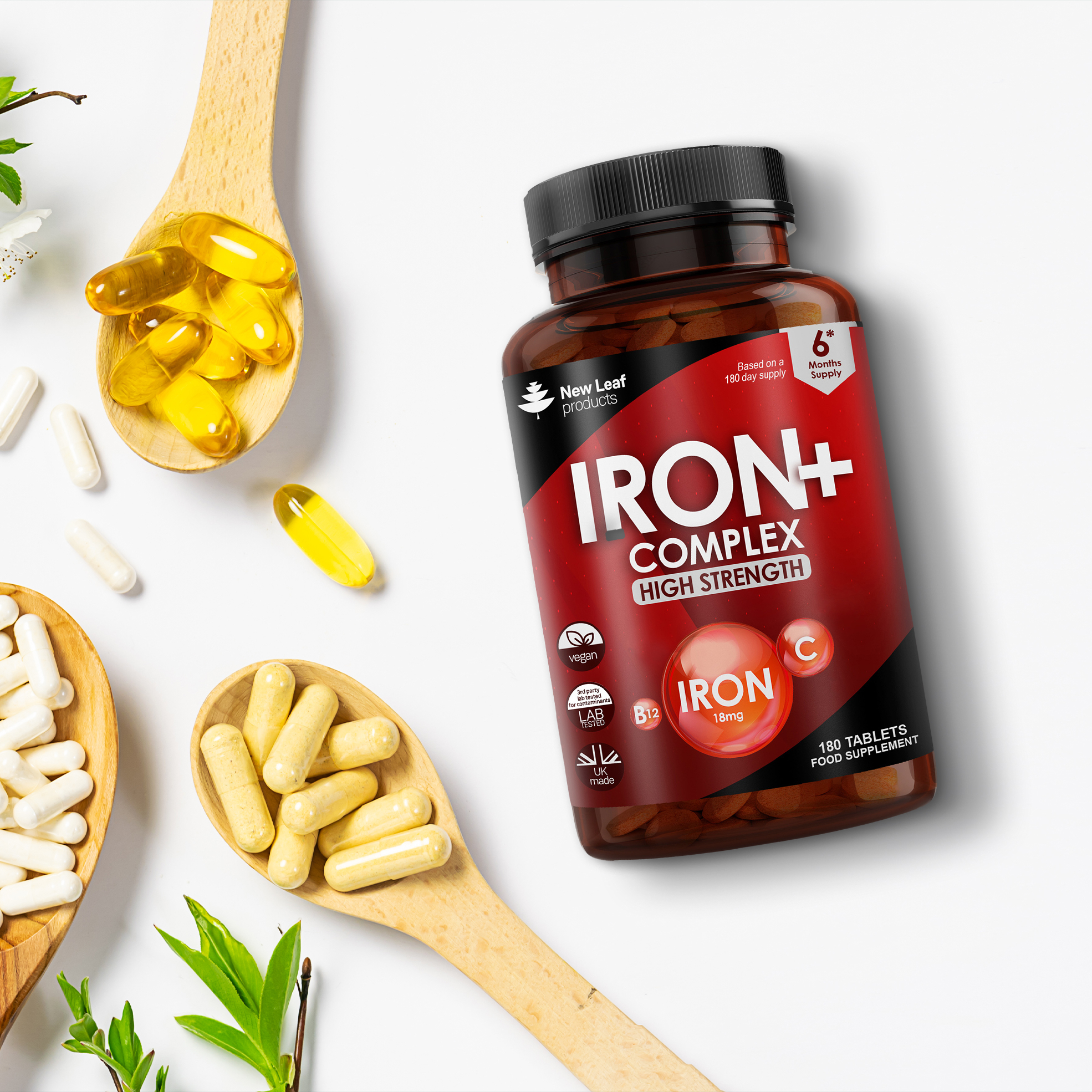 26% off on Iron Complex Tablets (180's) | OneDayOnly