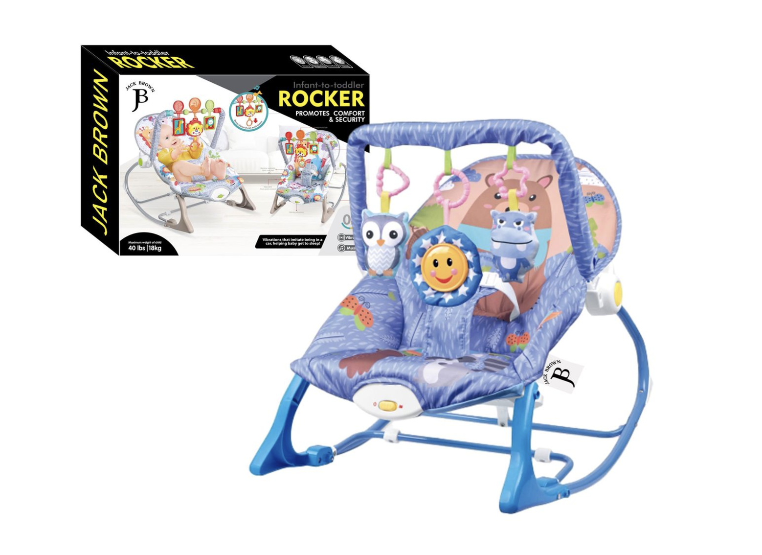 52% off on Bouncing Musical Rocker Chair | OneDayOnly