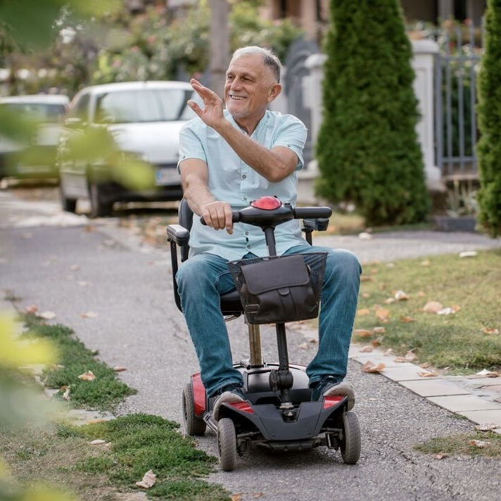 Red Go Mobility Scooter