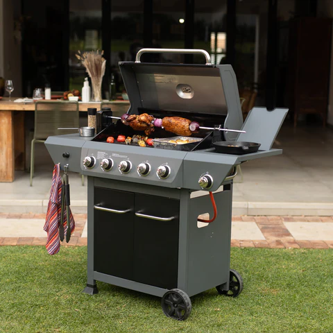 5-Burner Onyx Series Patio Gas Braai