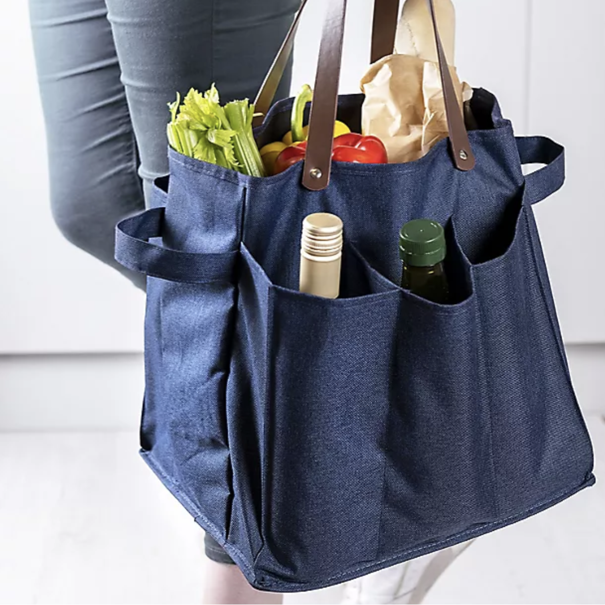38% off on Bag Bliss 7-Pocket Shopping Tote Bag | OneDayOnly
