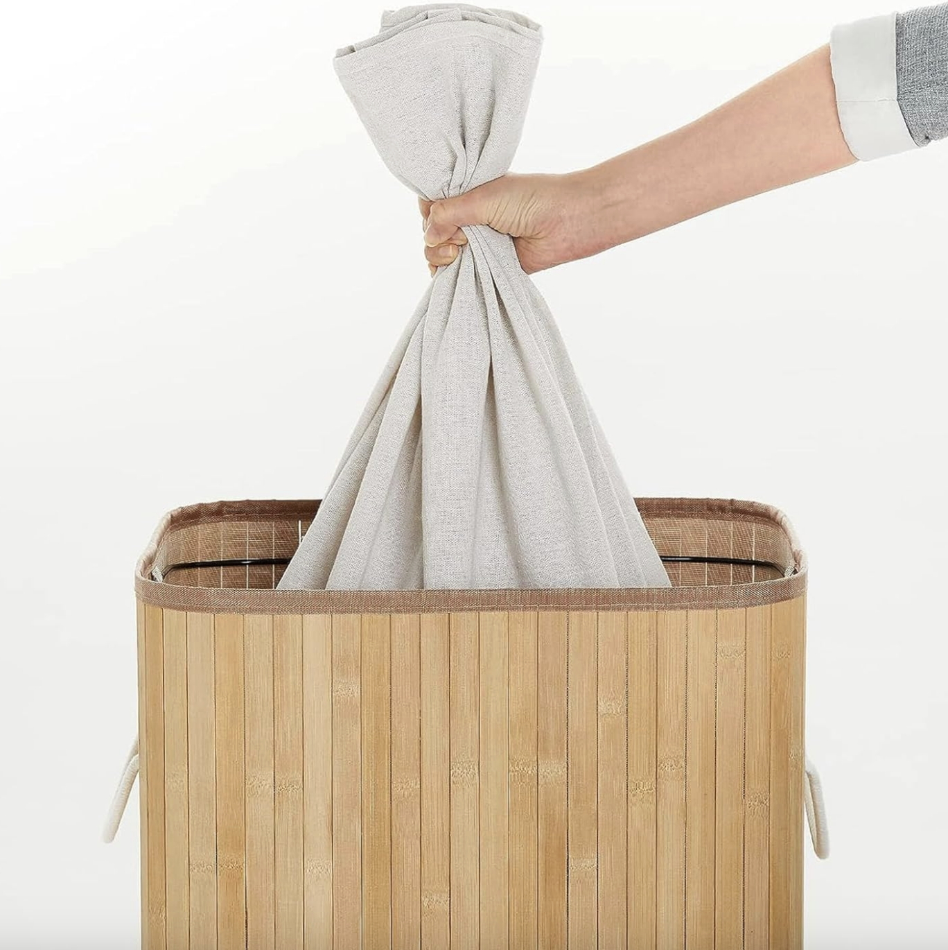 50% off on 65L Foldable Laundry Basket with Lid | OneDayOnly