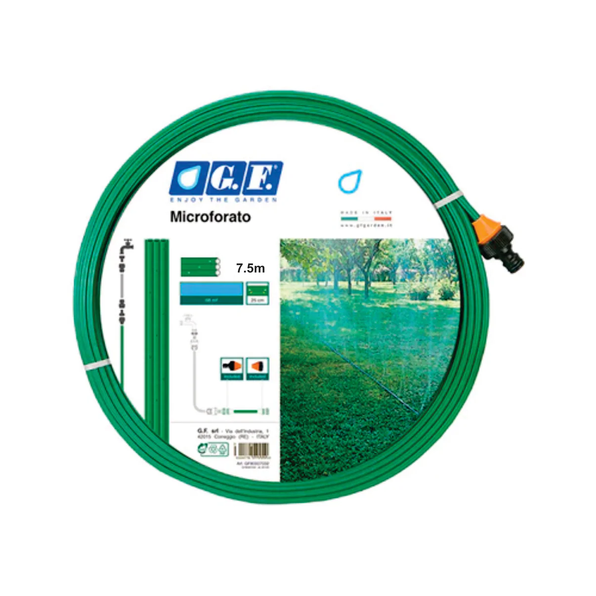 Micro-Pierced Tubing Sprinkler