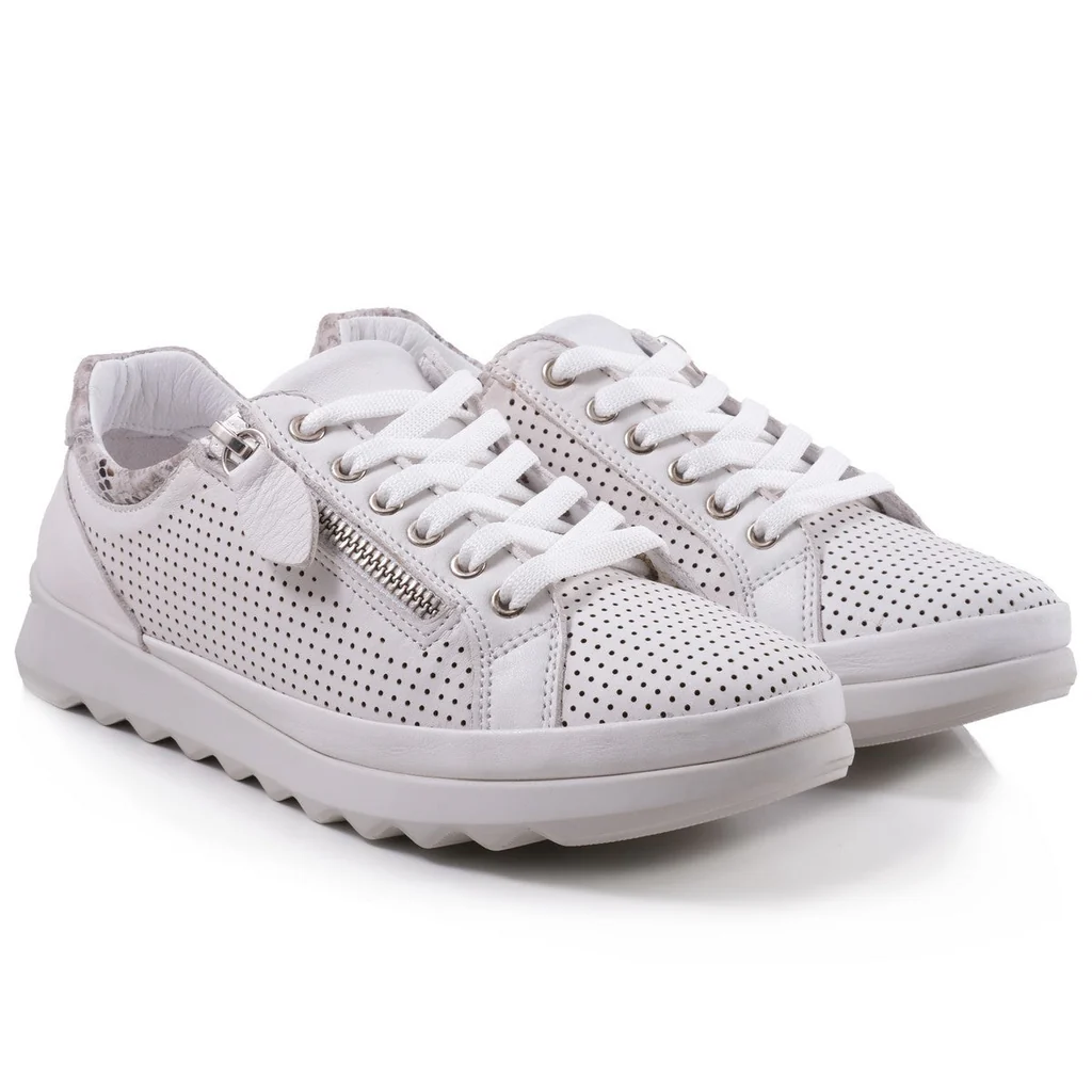 Ladies Genuine Leather Sloane Sneakers