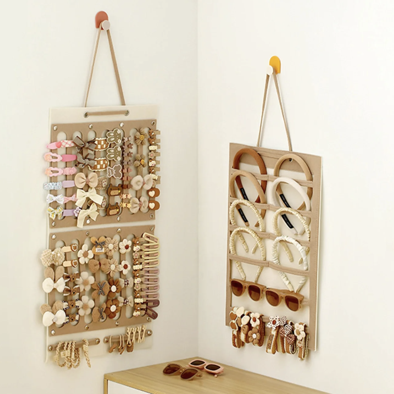 2x Hanging Accessory Organisers