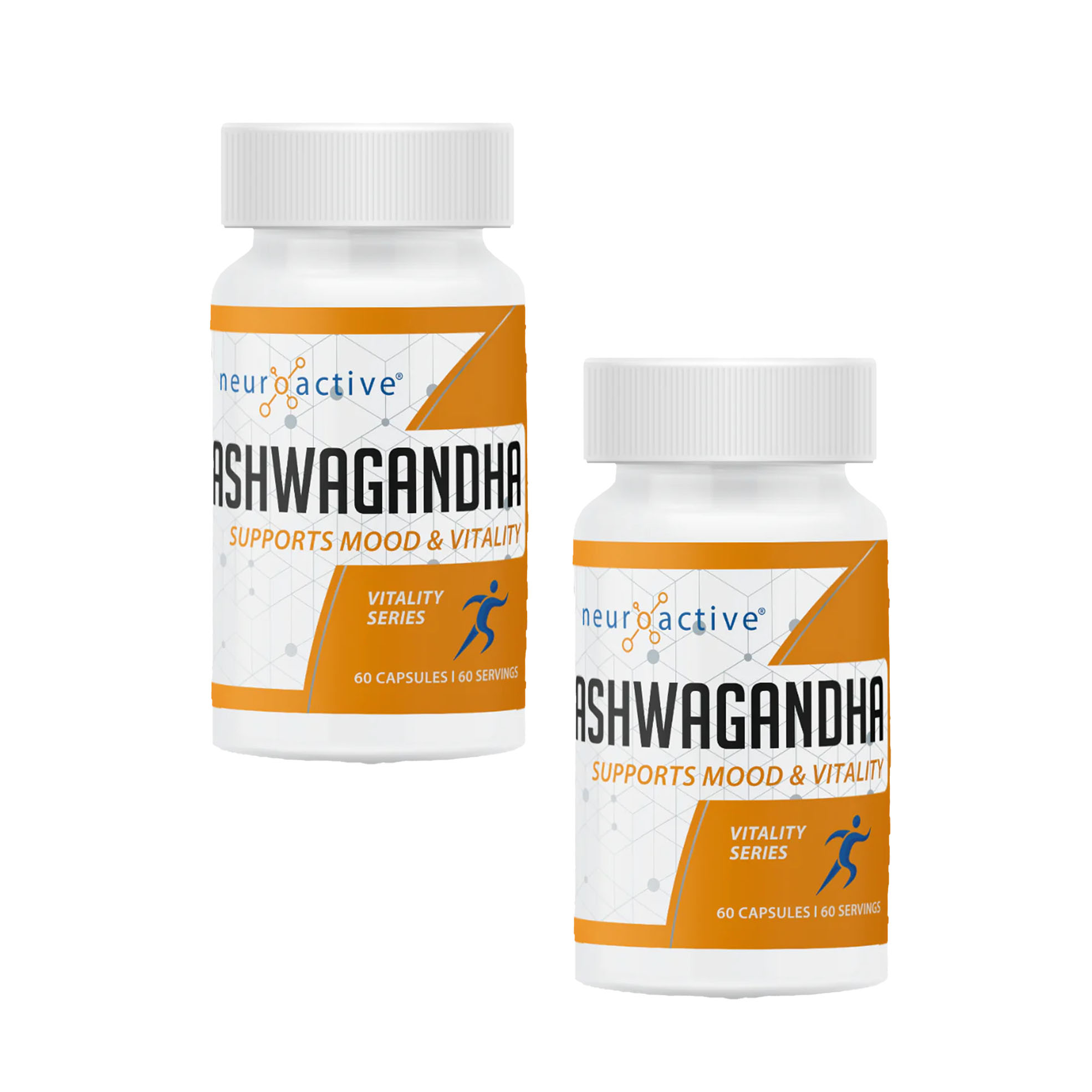 2x 60's Ashwagandha Extract Capsules