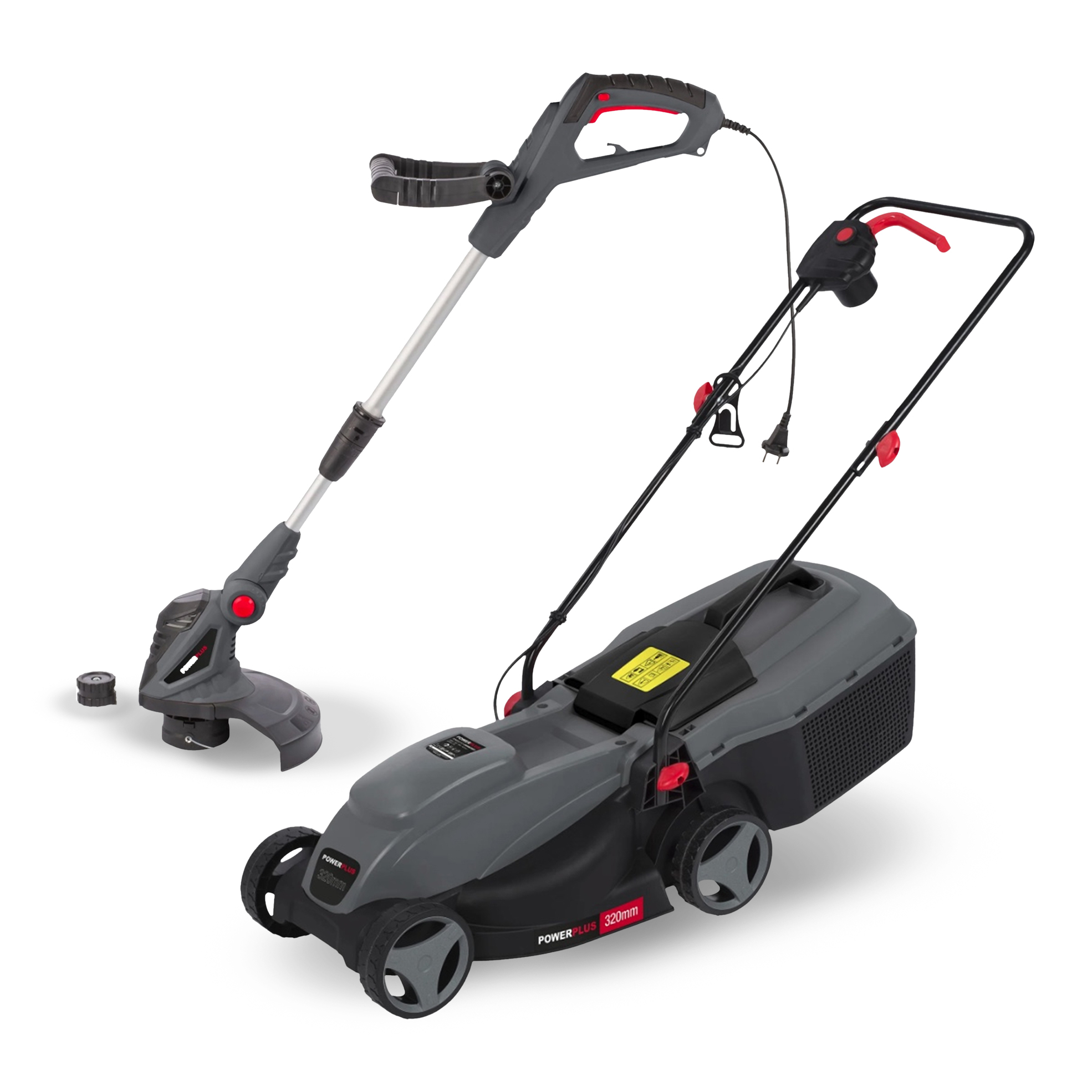 Lawnmower and Grass Trimmer