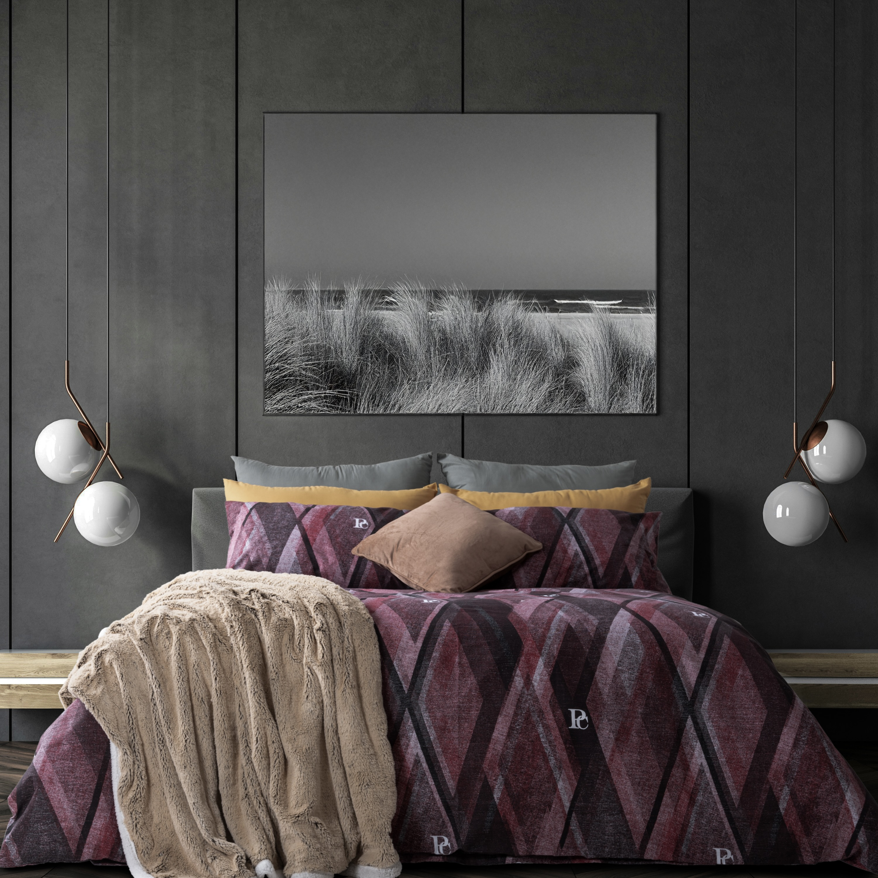 144TC Vogue Range Polycotton Duvet Cover with Pillowcases