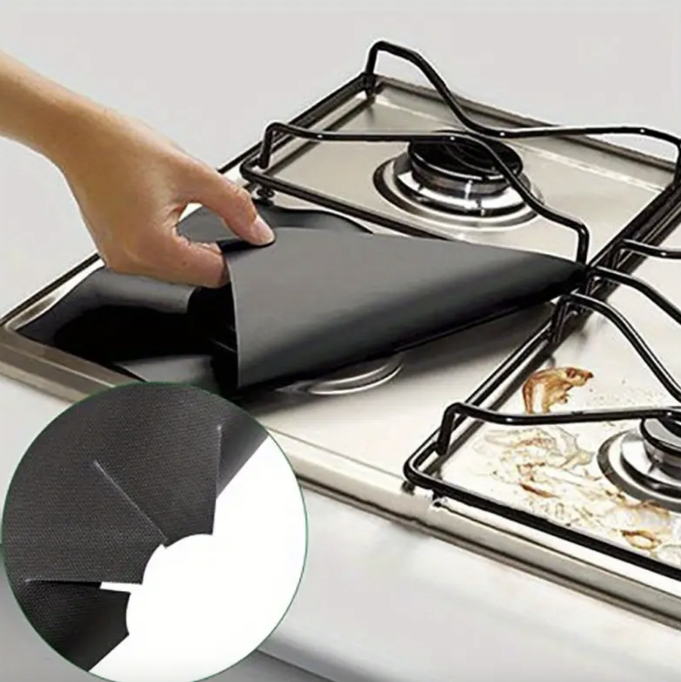 65% off on 4x Oil-Proof Gas Stove Protectors | OneDayOnly