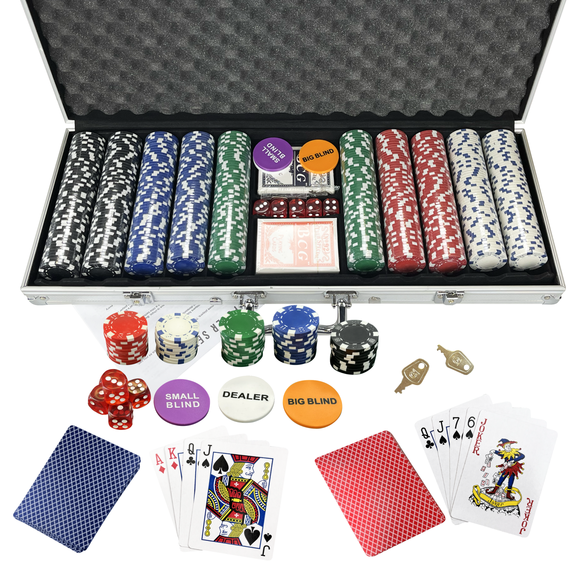500-Piece Poker Set