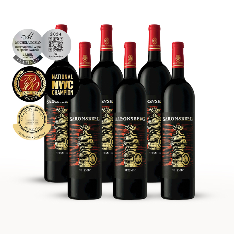 25% off on Saronsberg 6x Seismic Red Blend 2022 | OneDayOnly