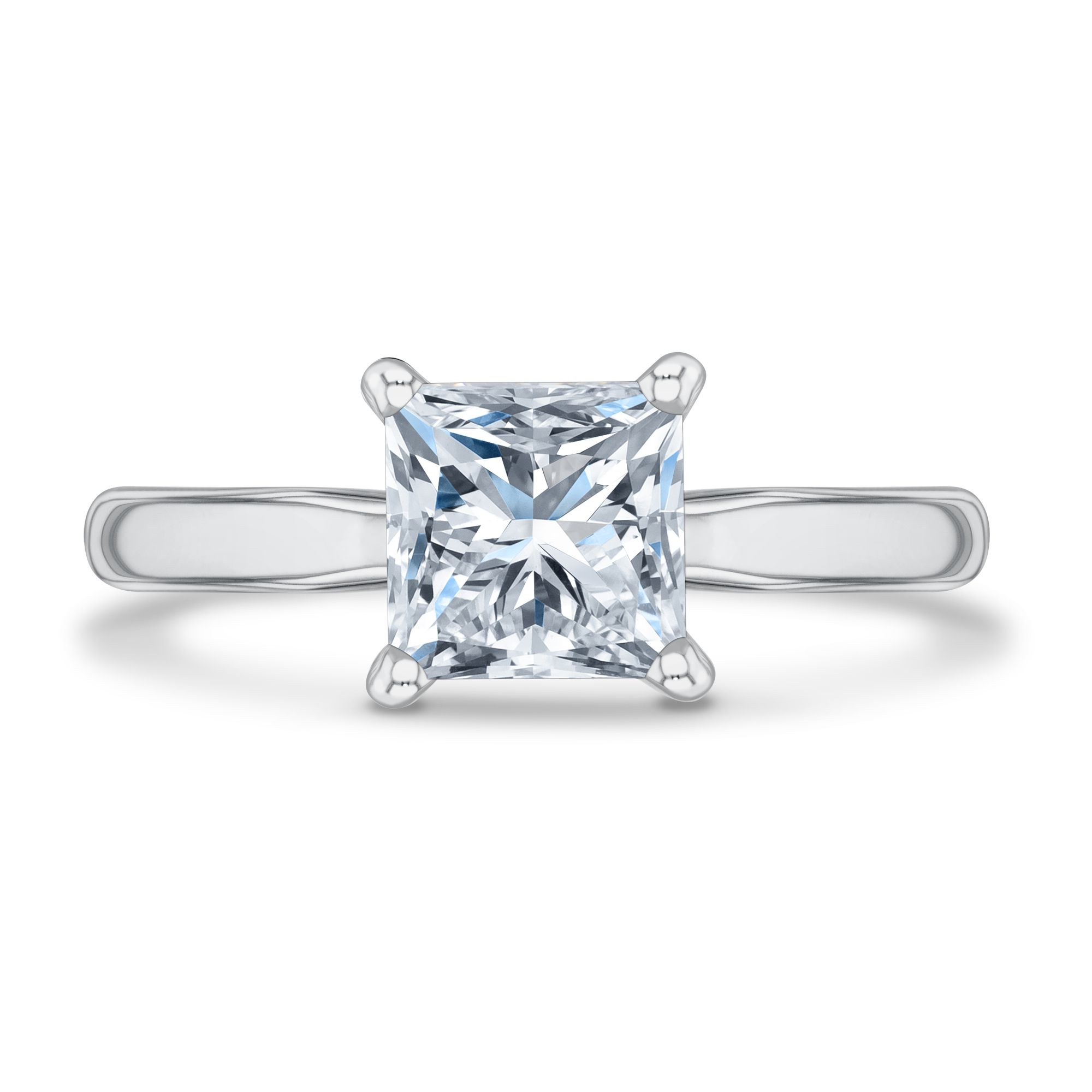 Lab Grown Diamond Solitaire Ring