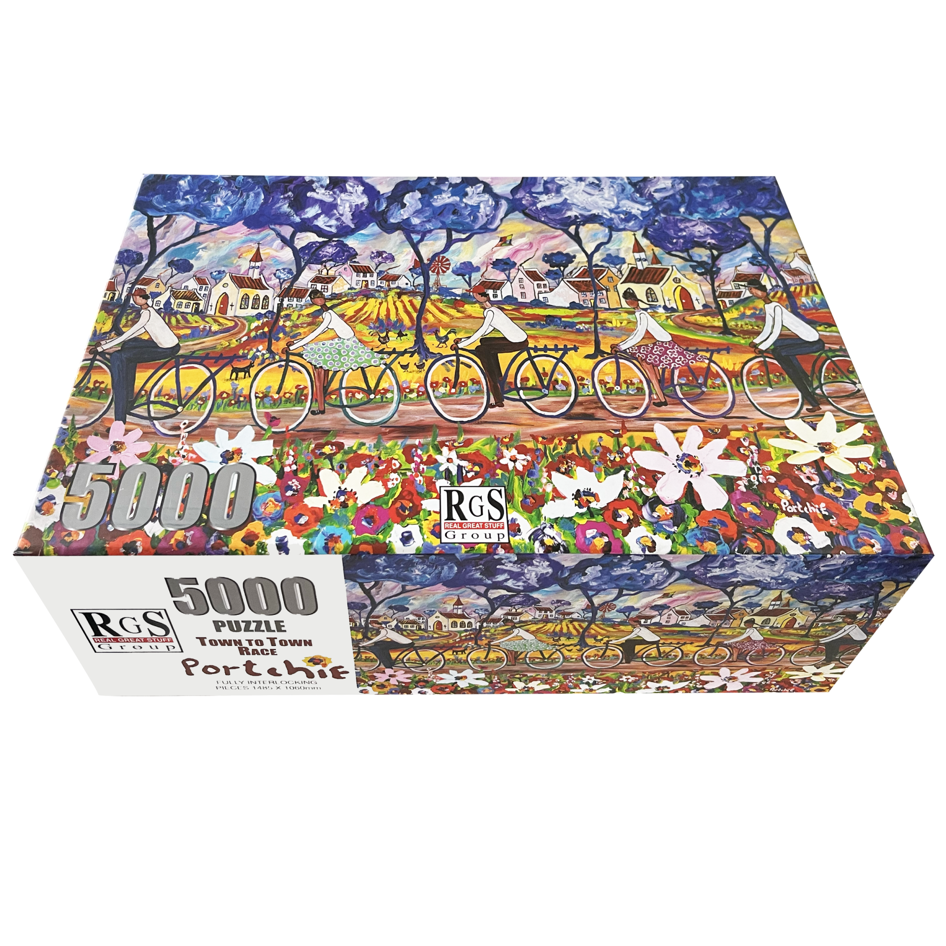 40% off on RGS 5000-Piece Town to Town Puzzle | OneDayOnly