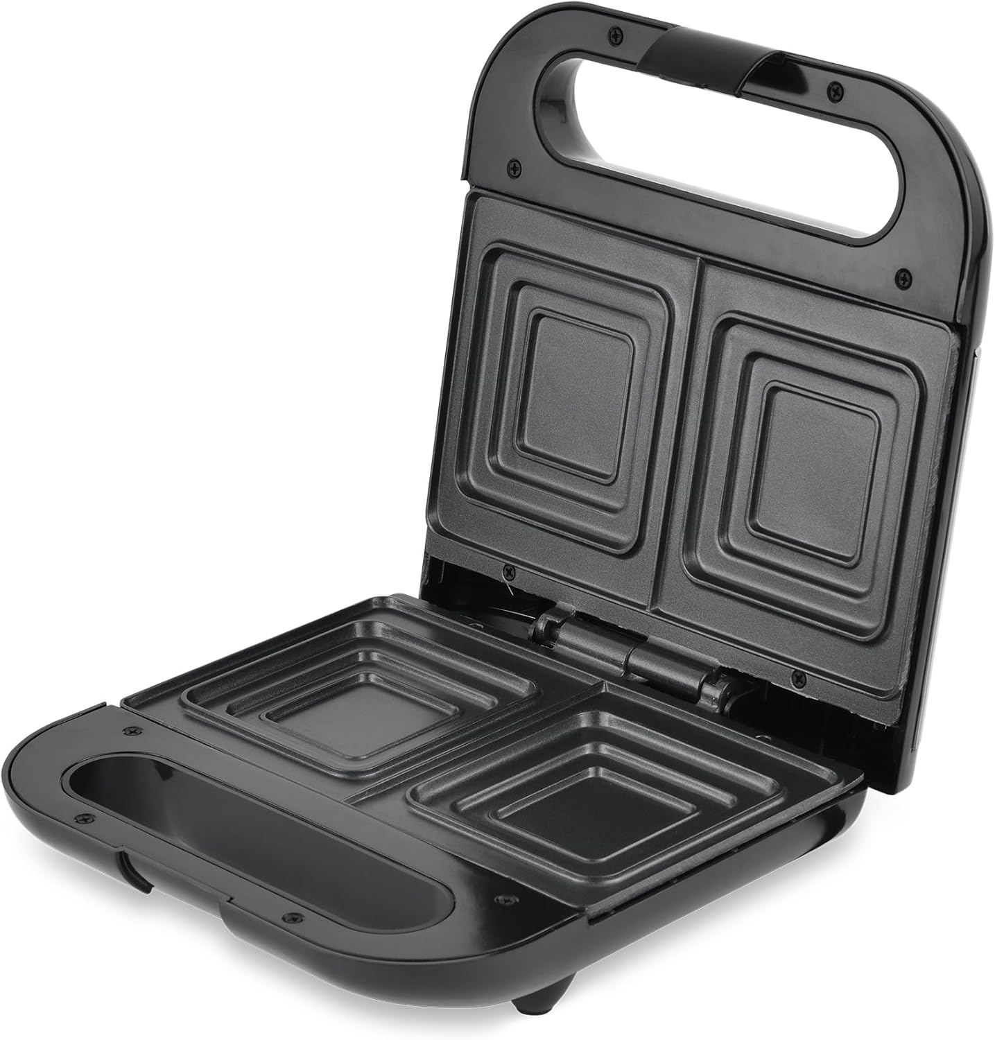800W 2-Slice Non-Stick Stainless Steel Sandwich Maker (Model: 25302)