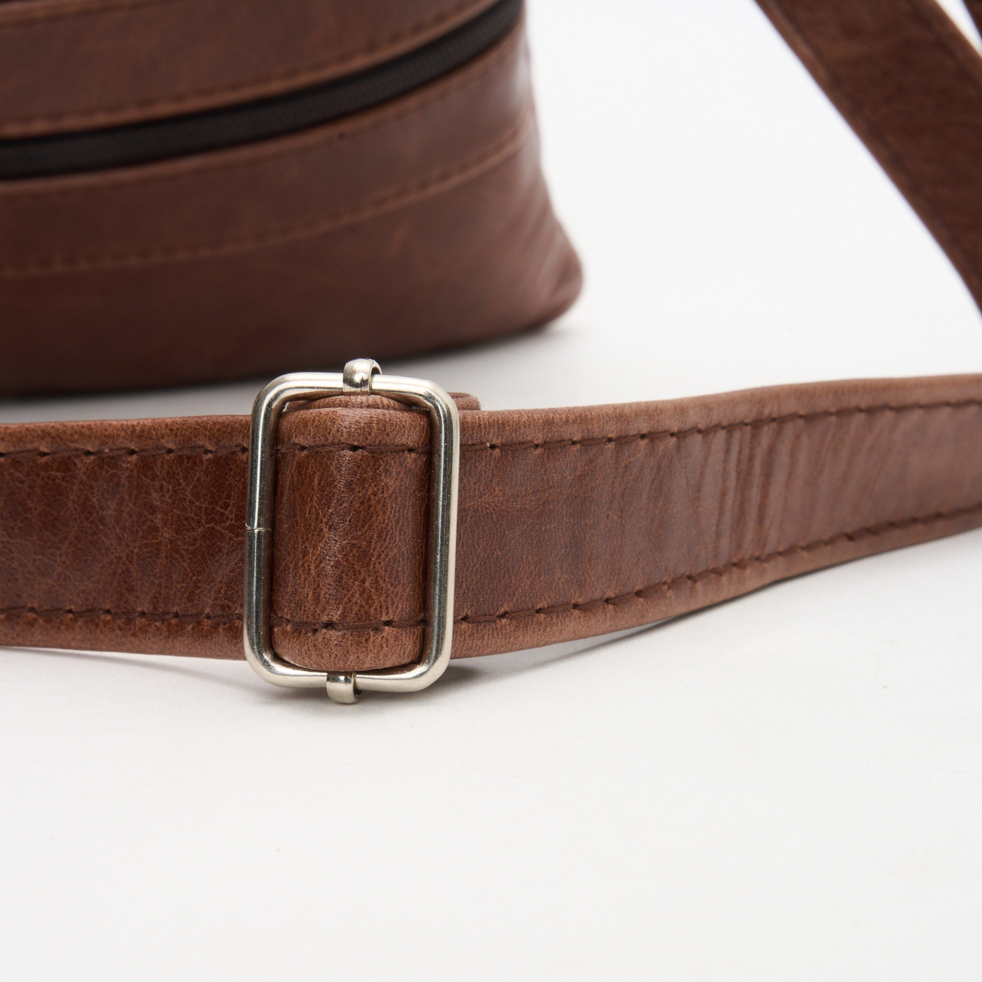 38% off on Genuine Leather Multi Zipper Handbag | OneDayOnly