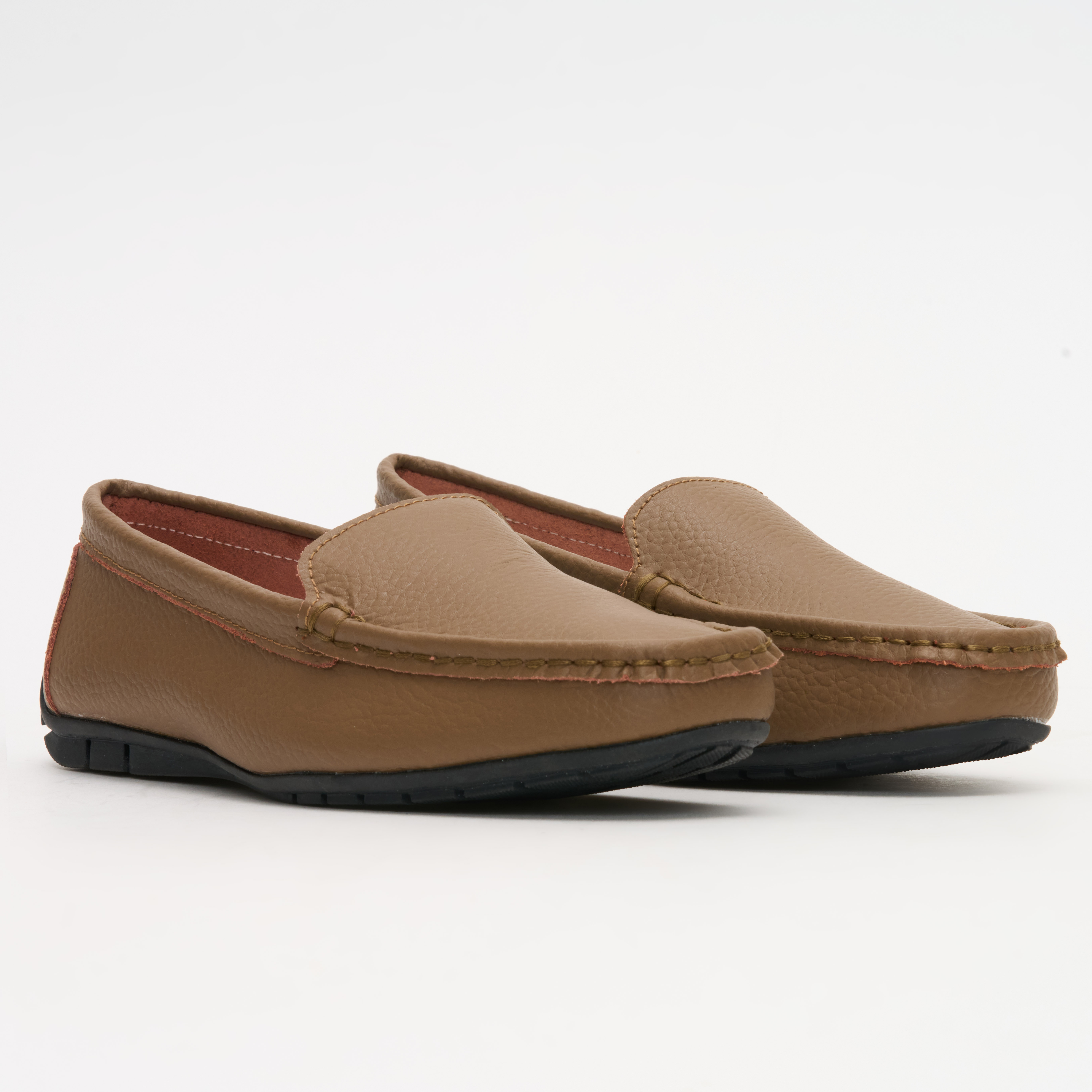 43% off on Geena Ladies Vamp Leather Loafers | OneDayOnly