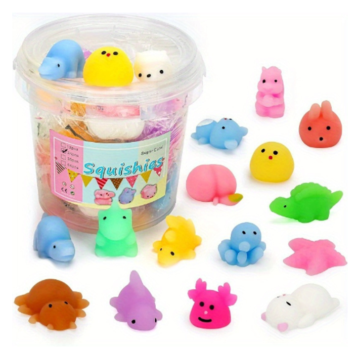 36-Piece Mochi Squishy Toys Set