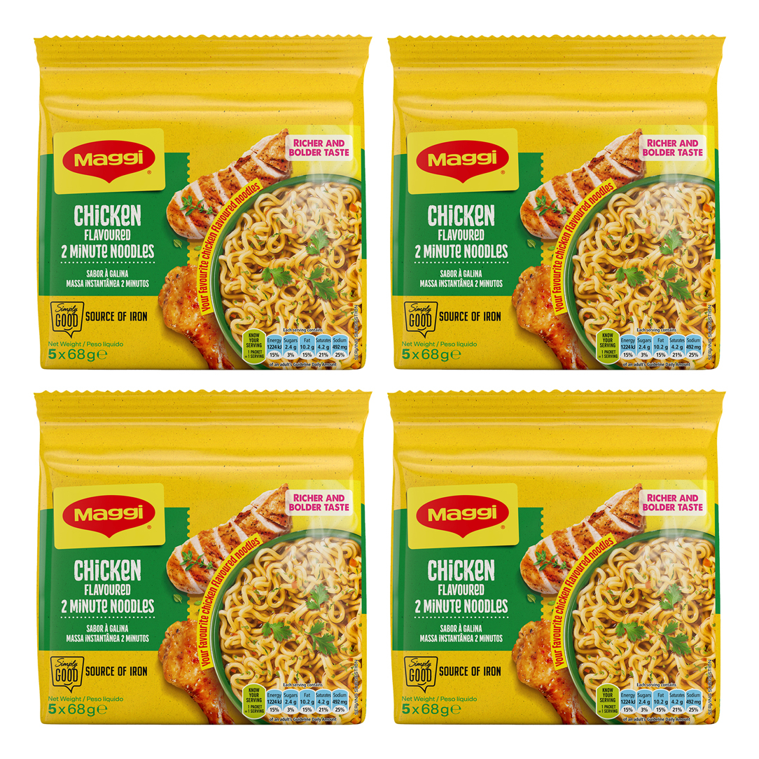 Maggi 4x 5's 68g Noodle Multipacks | OneDayOnly
