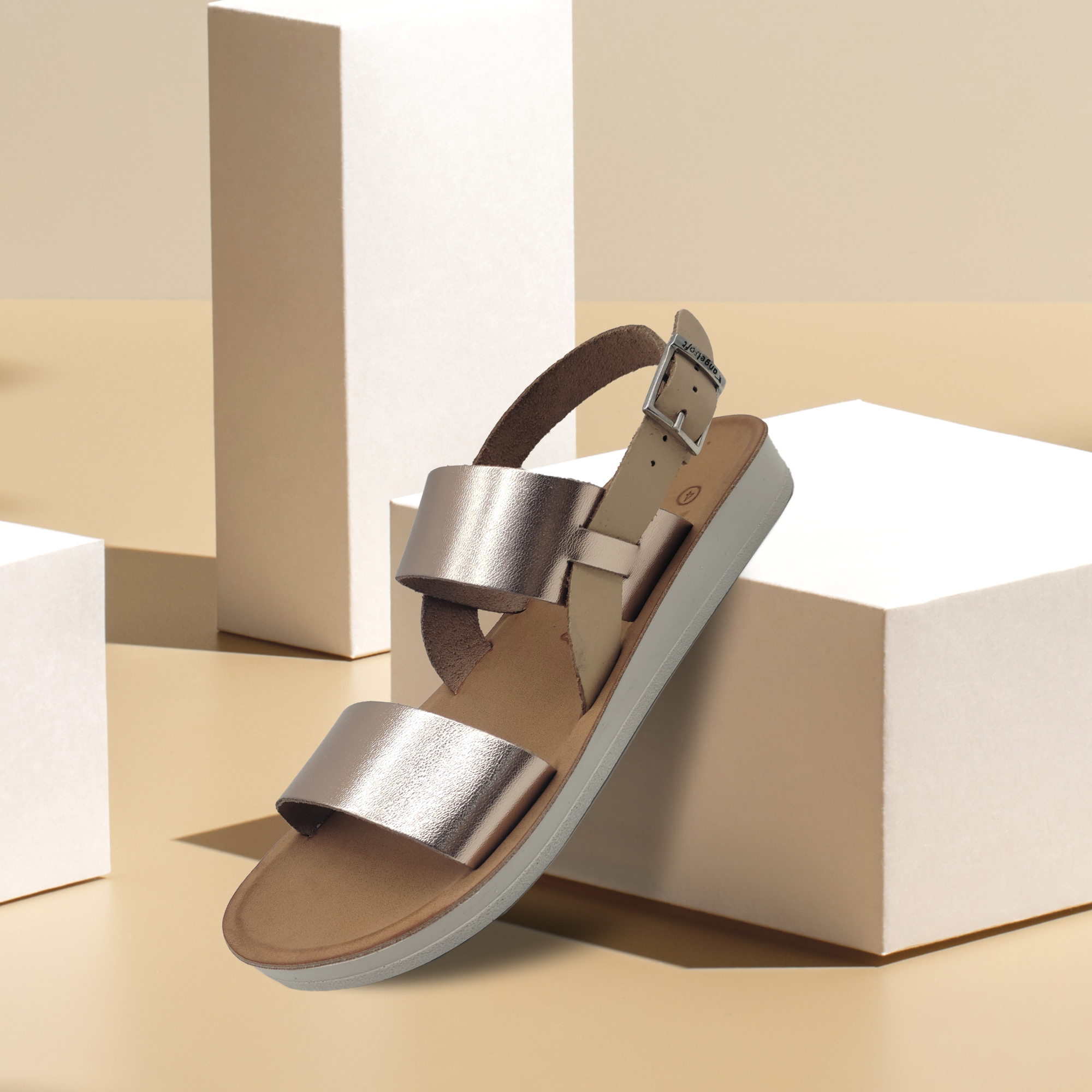 Ladies Genuine Leather Tanya Sandals