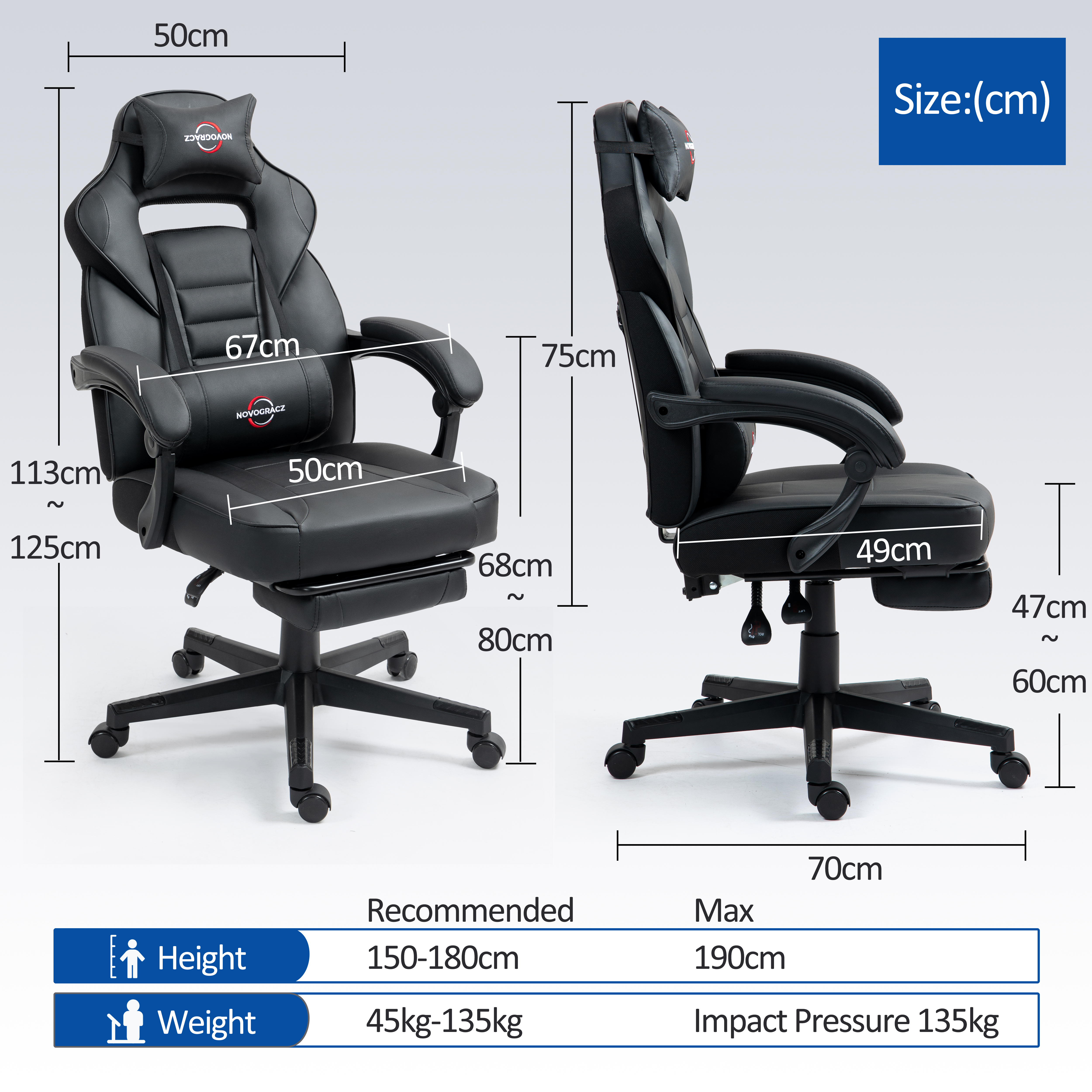 53% off on Novogracz Maverick Gaming Chair | OneDayOnly