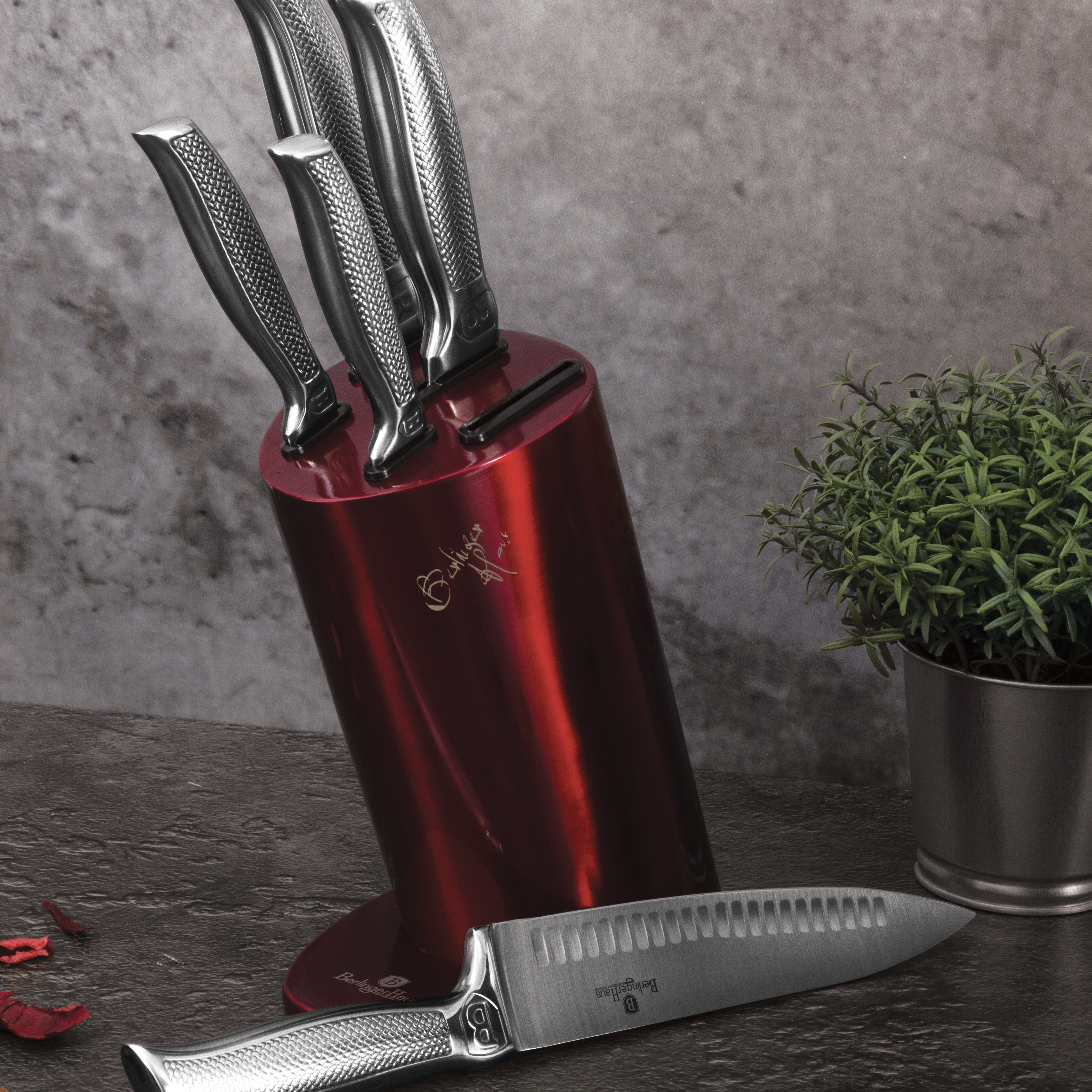 6-Piece Kikoza Stand Knife Set