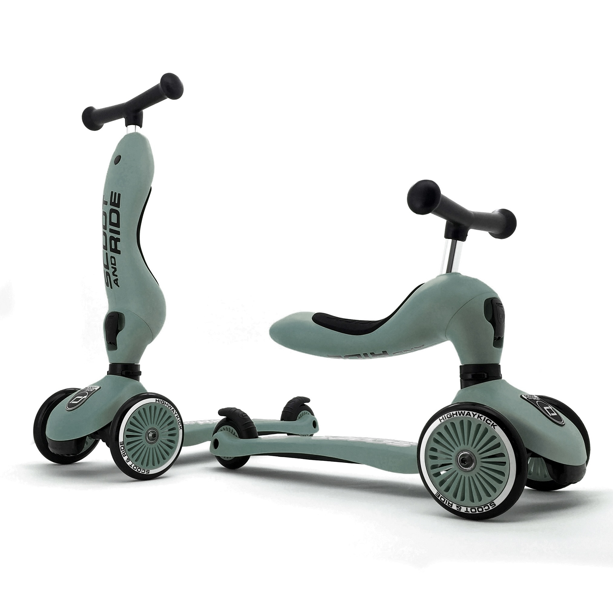 2-in-1 Balance Bike And Scooter Highway Kick 1