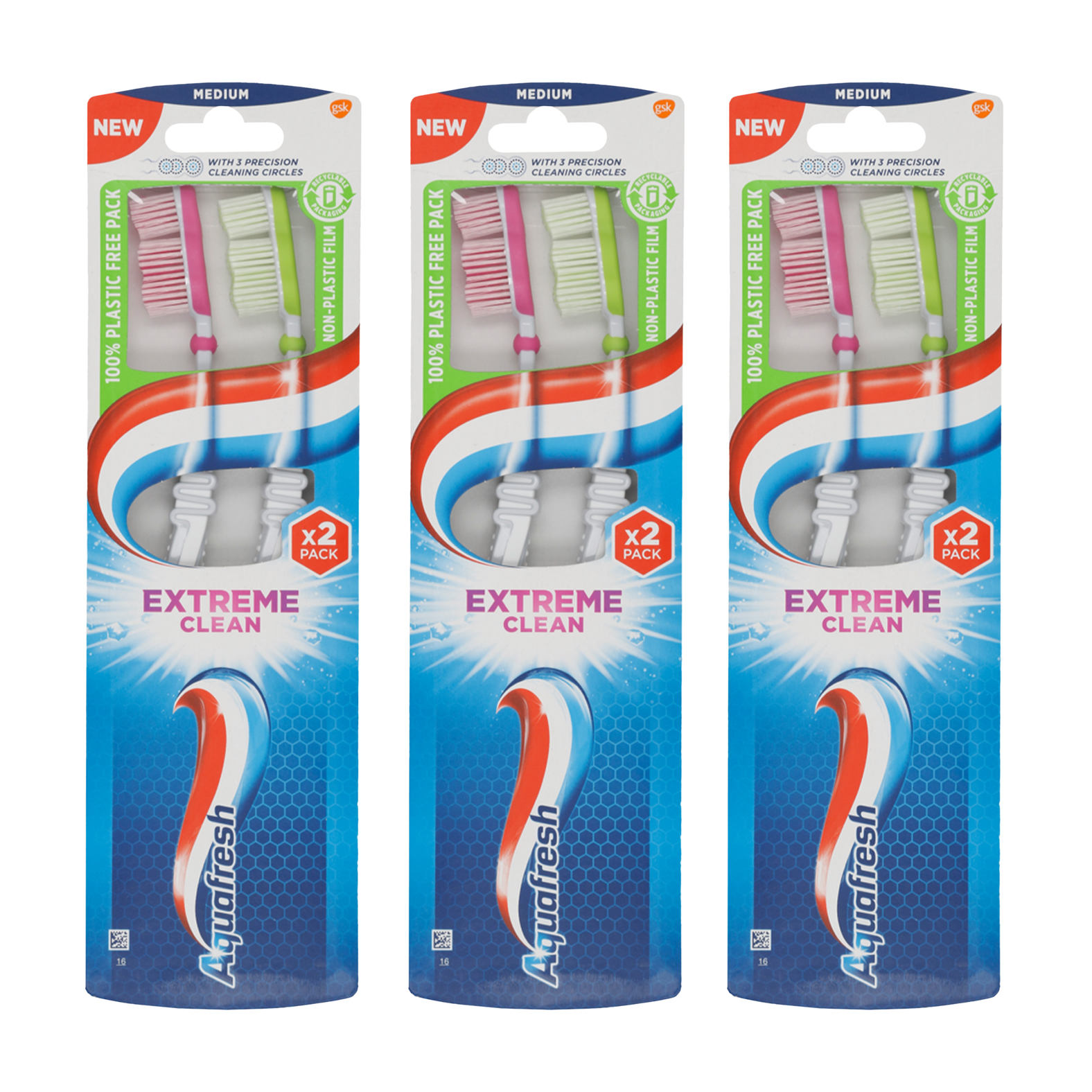 3x Value Pack Toothbrushes