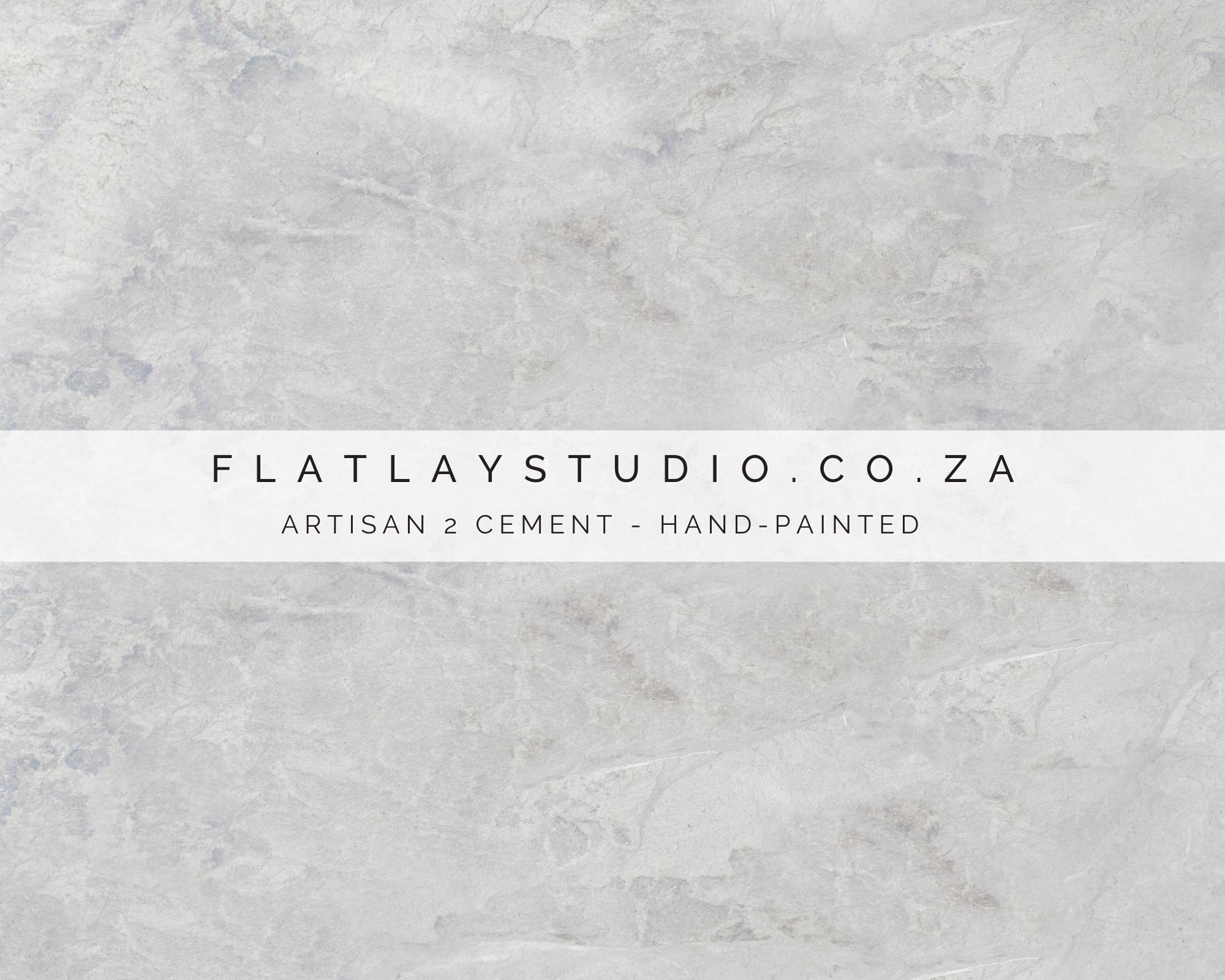 Artisan 2 Hand-painted Cement