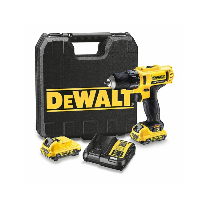 12V Cordless Drill Driver (Model: DCD710D2-ZA)