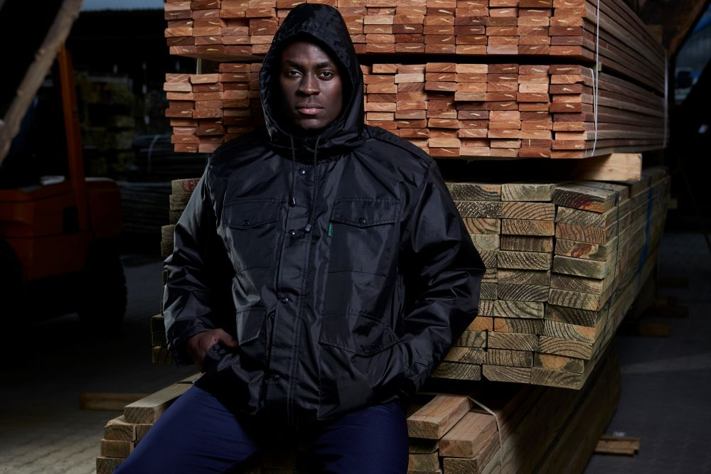 frey EASY OVER JACKET　ブラック 29% off on Men's Econo Freezer Jacket | OneDayOnly