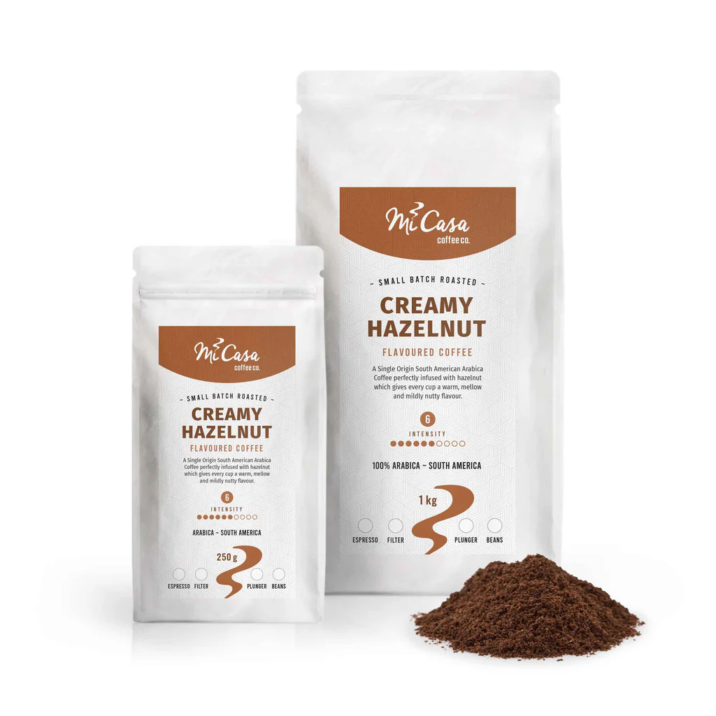 Creamy Hazelnut - (Not all sizes are included)