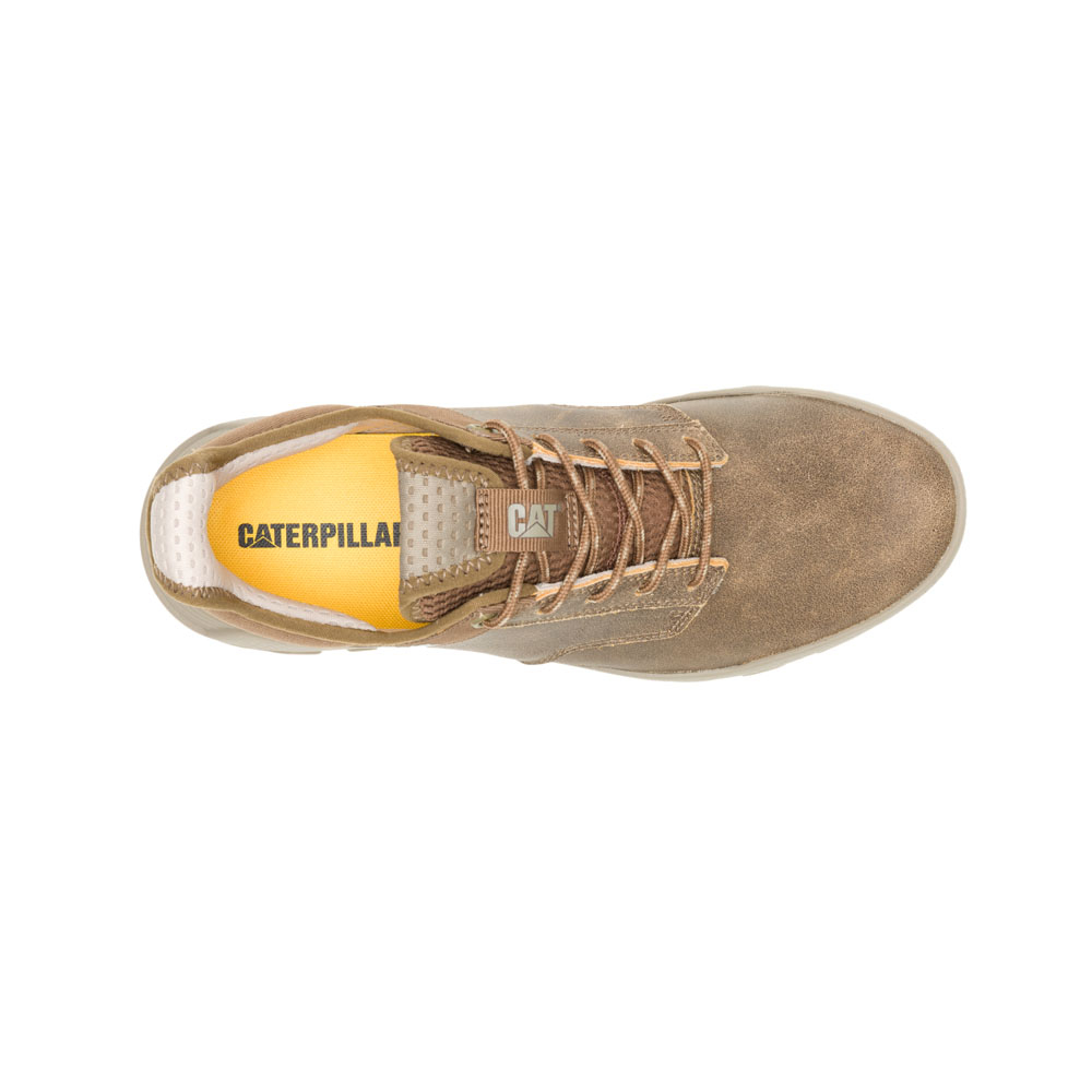 CAT★① 52% off on Caterpillar Men's Leather Sneakers | OneDayOnly