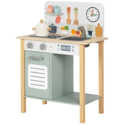Kids Wooden Kitchen Set