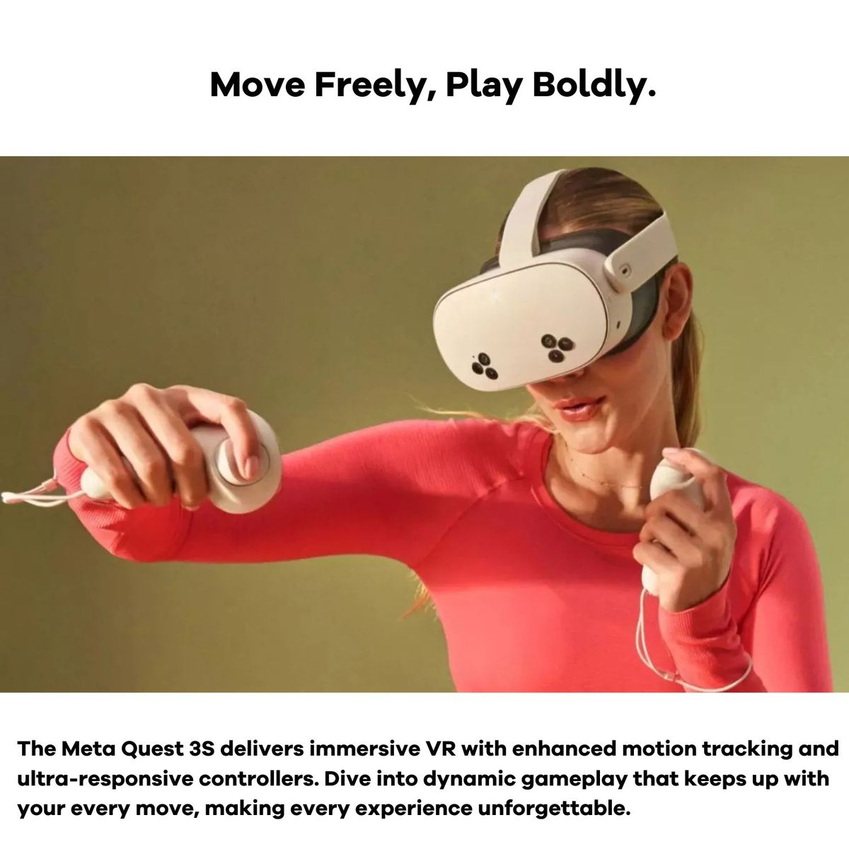 27% off on Meta Quest 3S VR Gaming Headset | OneDayOnly