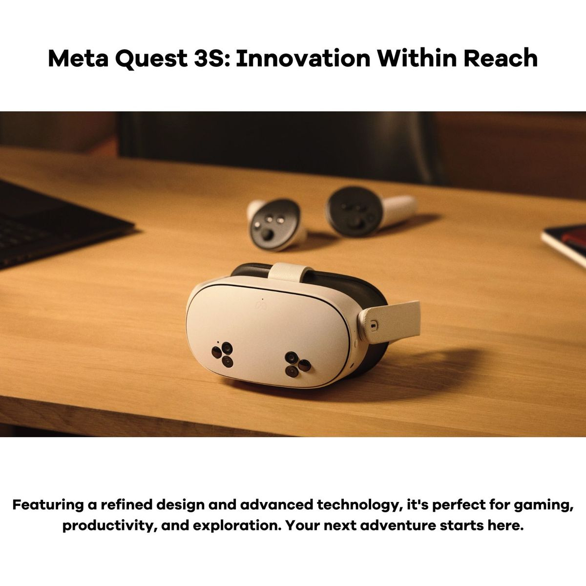 26% off on Meta Quest 3S VR Gaming Headset | OneDayOnly